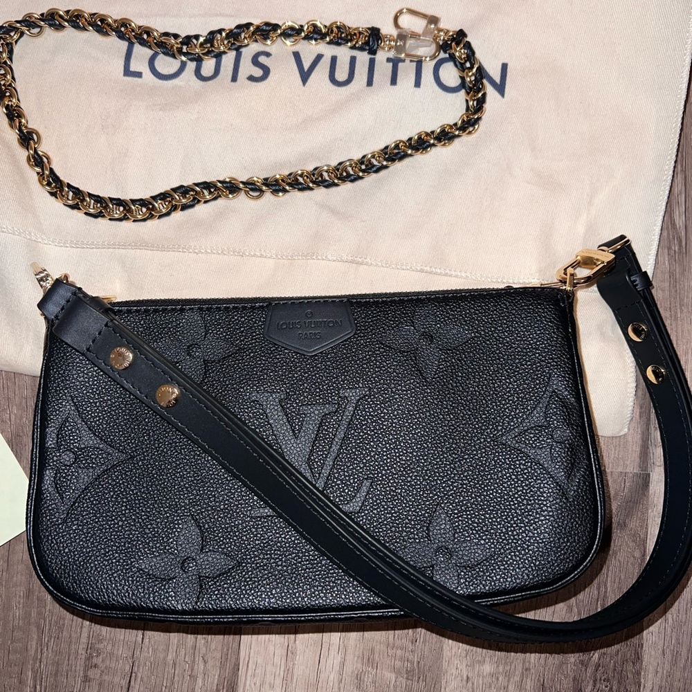 Louis Vuitton Multi Pochette Accessoires Monogram Empreinte Leather - Picture 4 of 7